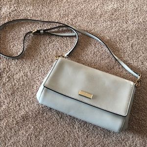 Kate Spade Crossbody Shoulder Bag Light Gray